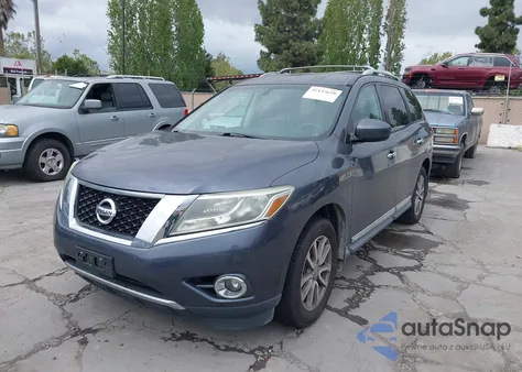 2014 Nissan Pathfinder Sl from USA, damaged, VIN 5N1AR2MM9EC625565